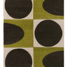 ORLA KIELY SPOT SQUARE WALNUT - LICHEN 157907