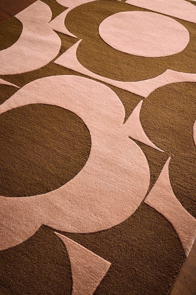 ORLA KIELY PRISM FLOWER PINK - TERRACOTTA