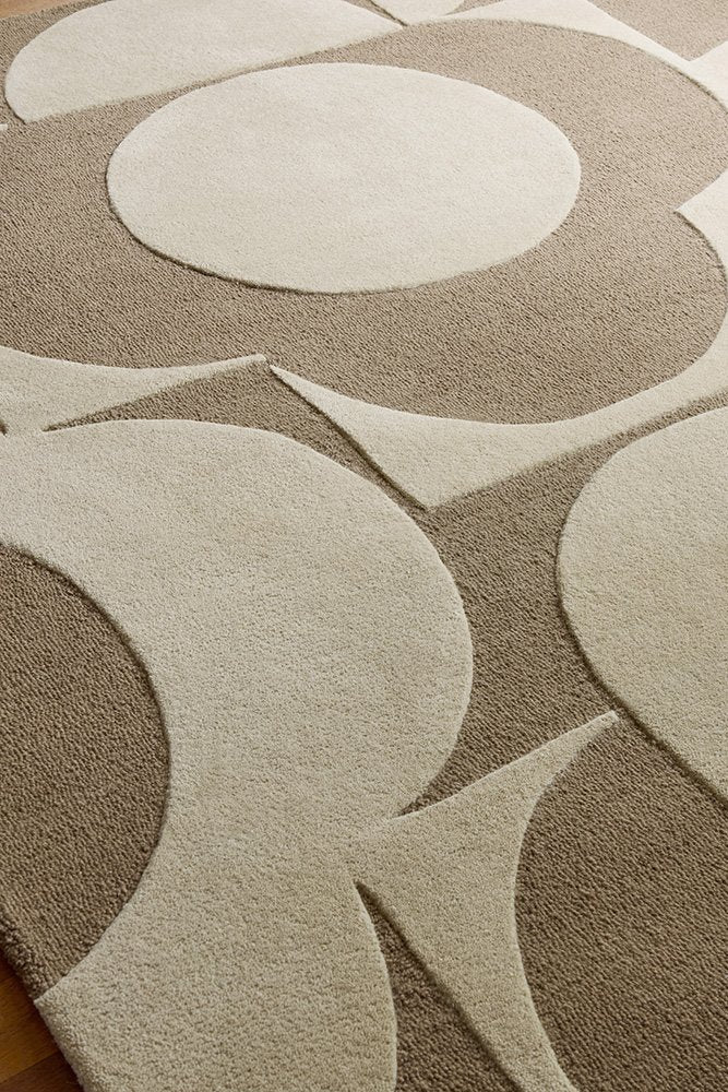 ORLA KIELY PRISM FLOWER MUSHROOM - ECRU