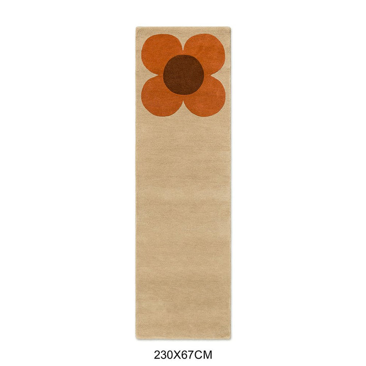 ORLA KIELY FLOWER PLACEMENT PUMPKIN - ECRU 158203