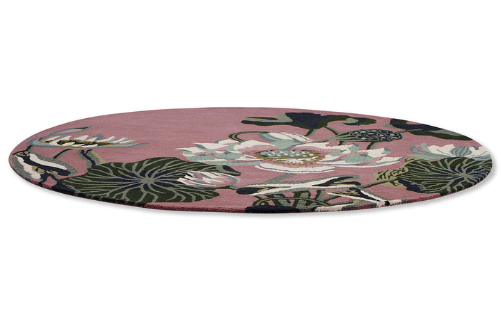 Wedgwood Waterlily Dusty Rose 038602 Round