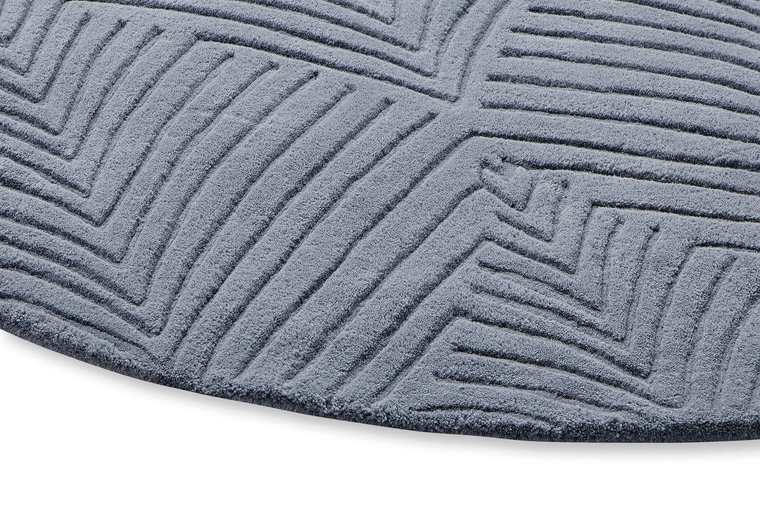 Wedgwood Folia Cool Grey 038904 Round