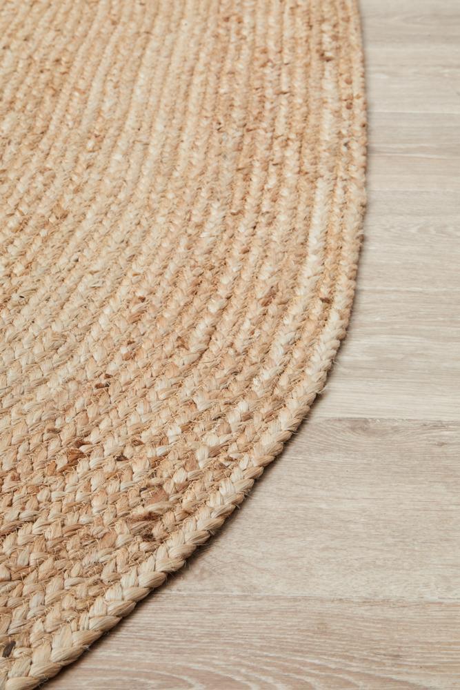 Bondi Natural Oval Rug - All Modern Design