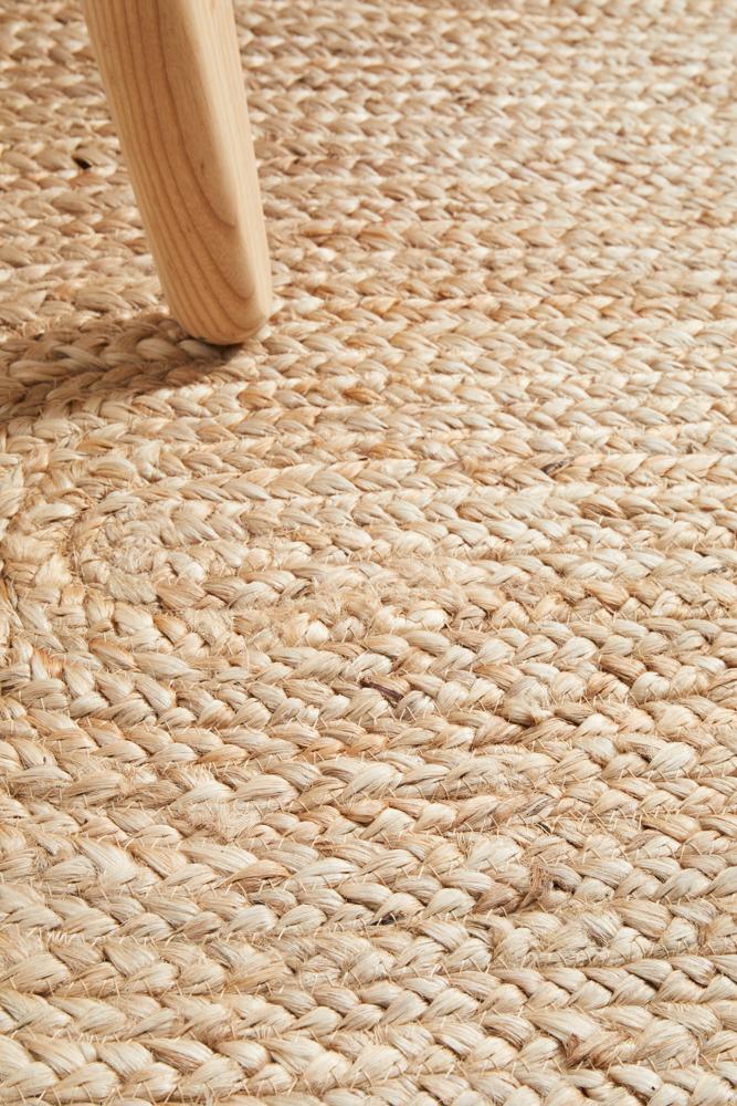 Bondi Natural Oval Rug - All Modern Design