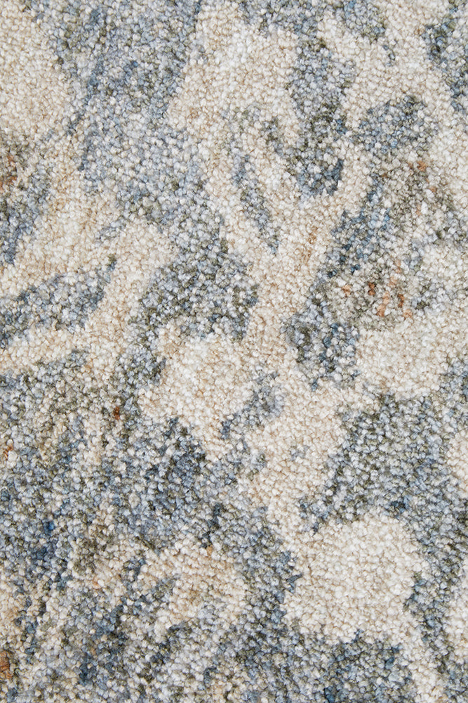 Bodrum Alvin Blue Runner Rug