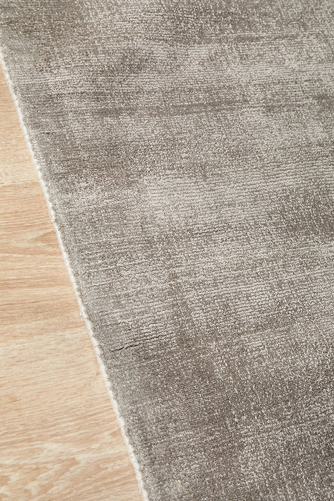 Bliss Grey Hand tufted floor rug