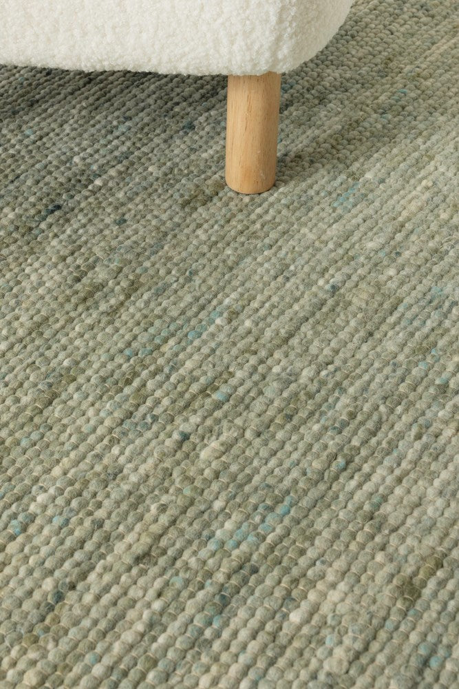 MERINO PURE FELTED NZ WOOL SEA GREEN