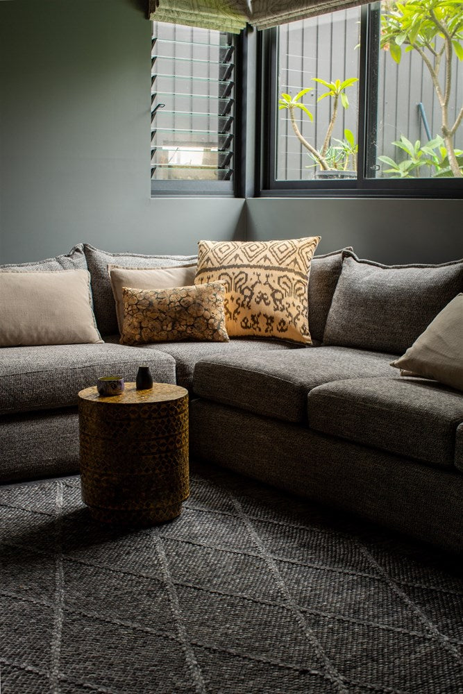 COAST Diamond Charcoal Floor rug