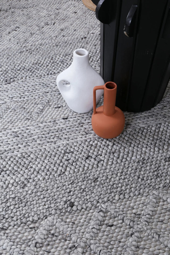 Brazil Grey Hand Woven Floor Rug