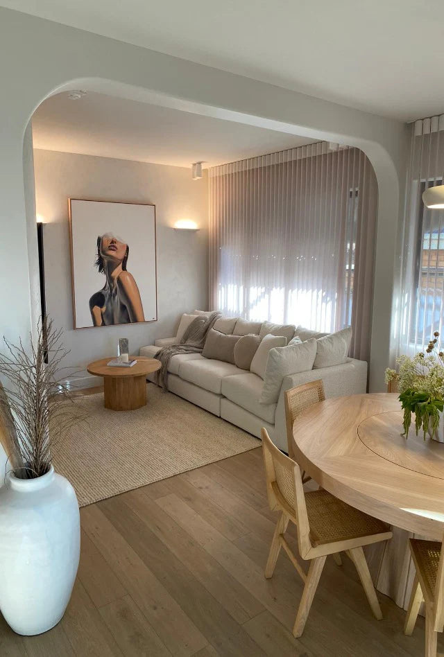 Magic LINEN HAND WOVEN FLOOR RUG