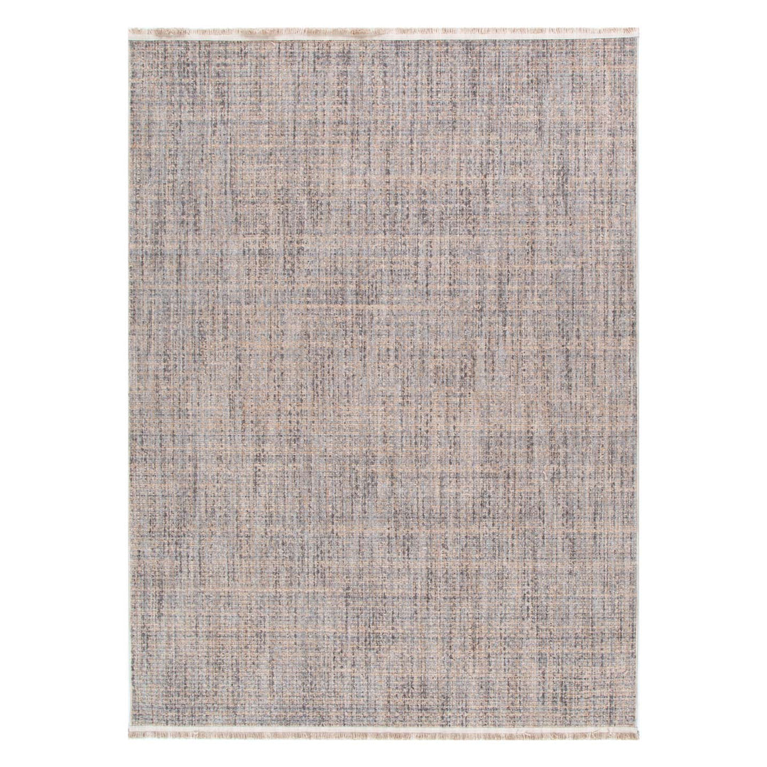 Cherie Distressed Lines Beige Grey Rug - CH05