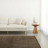 KINSHIP BEAR BROWN HANDWOVEN WOOL FLOOR RUG