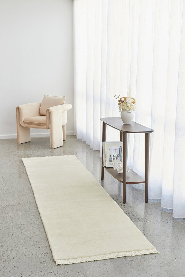KINSHIP CREAM HAND WOVEN WOOL FLOOR RUG