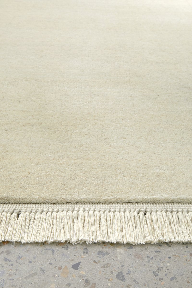 KINSHIP CREAM HAND WOVEN WOOL FLOOR RUG