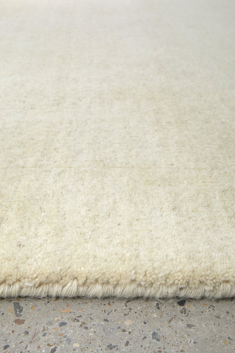 KINSHIP CREAM HAND WOVEN WOOL FLOOR RUG