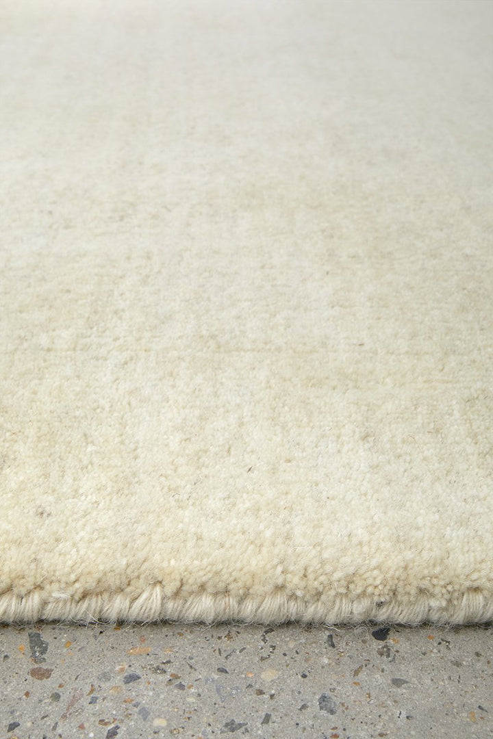 KINSHIP CREAM HAND WOVEN WOOL FLOOR RUG