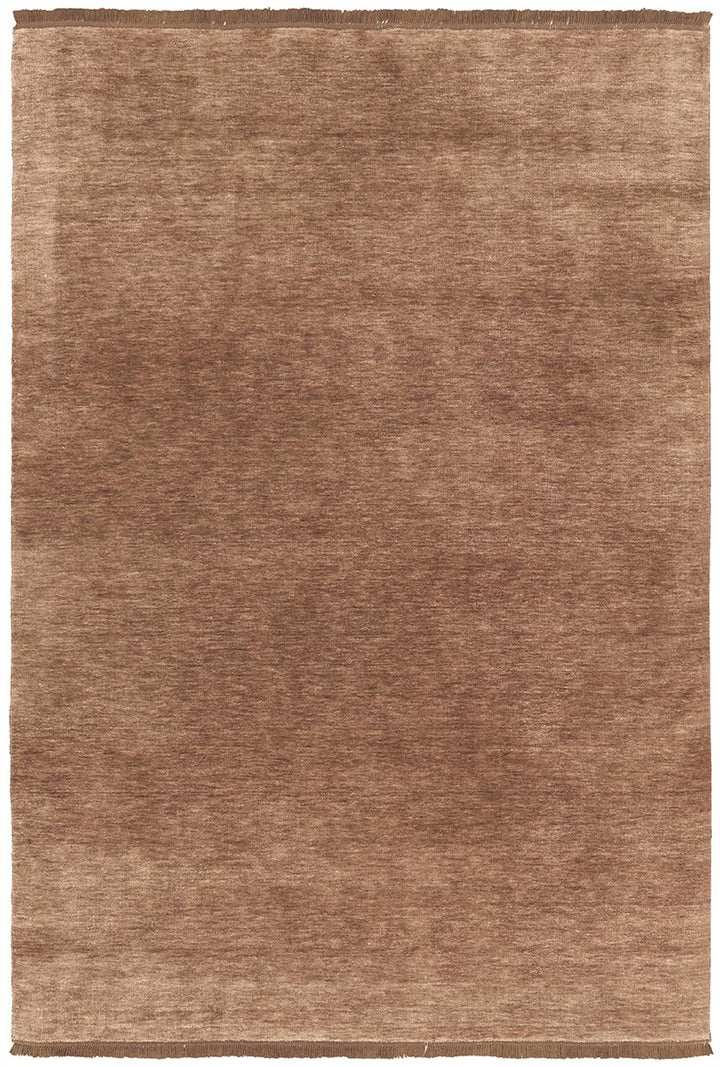 KINSHIP MOCHA MOUSSE HAND WOVEN WOOL FLOOR RUG