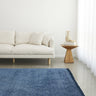 KINSHIP NAVY HAND WOVEN WOOL FLOOR RUG