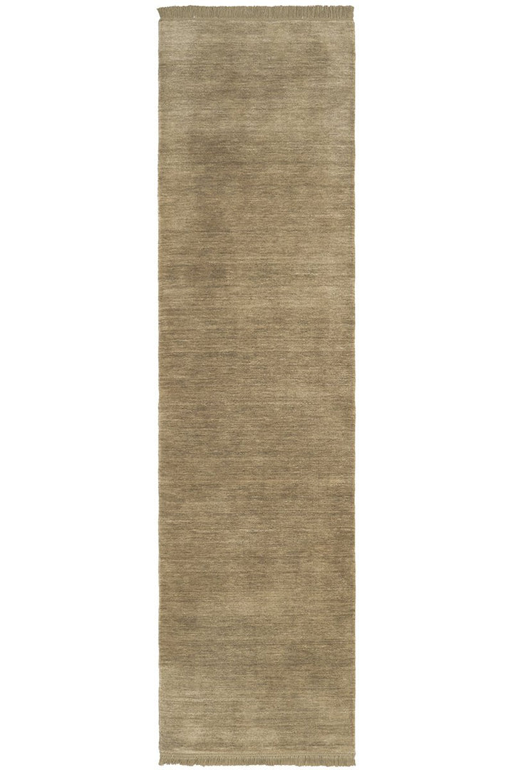 KINSHIP OYSTER HAND WOVEN WOOL FLOOR RUG