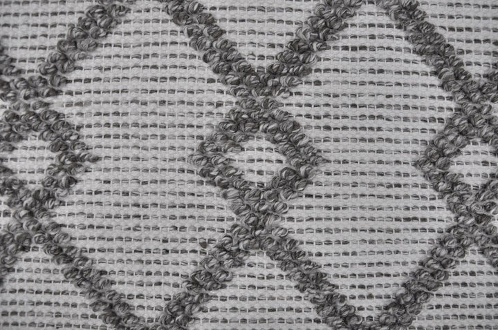 COURTYARD INDOOR OUTDOOR  GREY FLOOR RUG