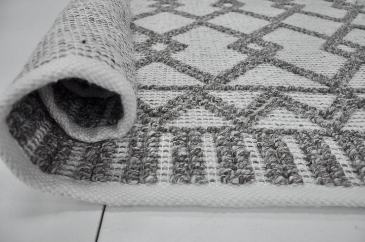 COURTYARD INDOOR OUTDOOR  GREY FLOOR RUG