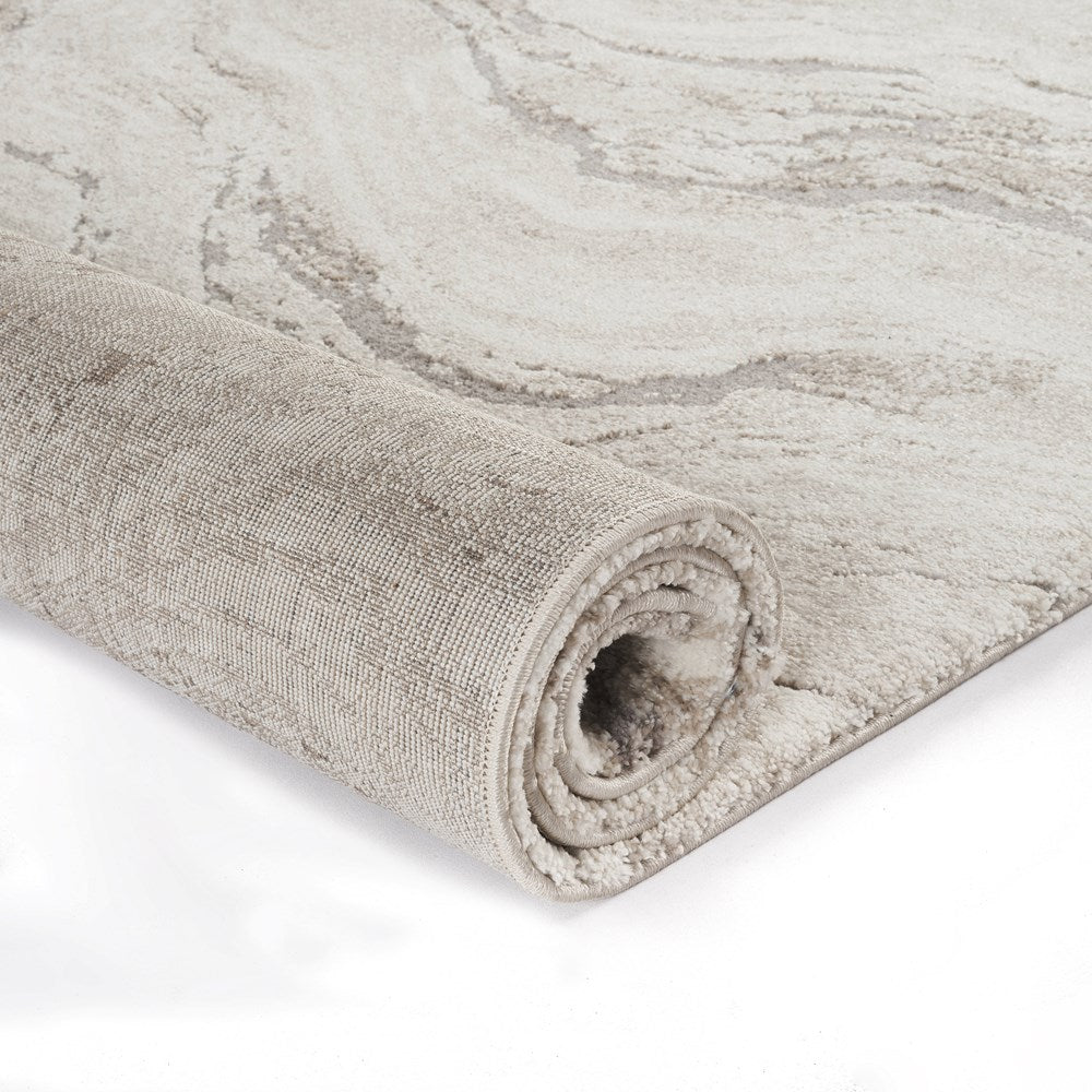 Crystal Ripple  Luxurious High-Dense easy care floor rug