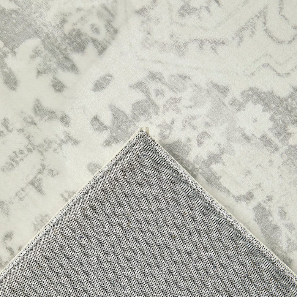 Cushy Asha Silver Rug