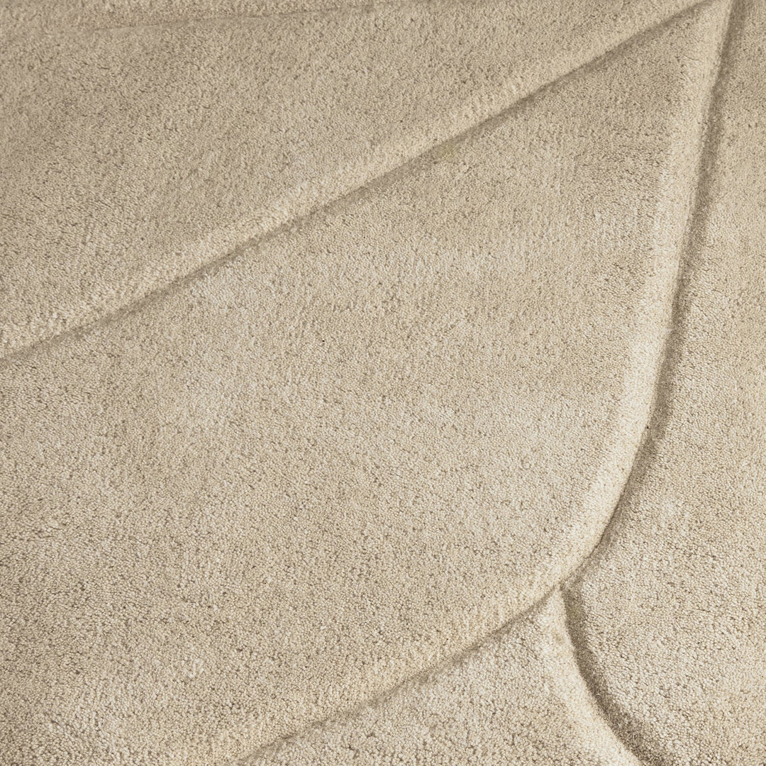Coral Floor Rug Beige