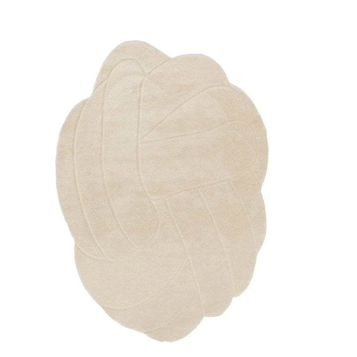 Coral Floor Rug Beige