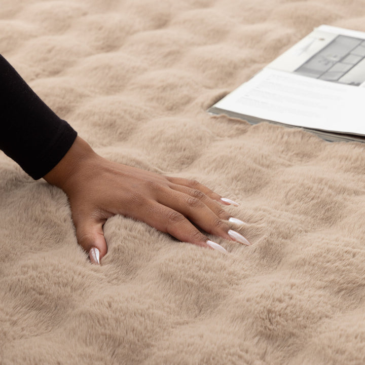 Purity Tile Rug Purity Washable Rug Dark Beige – All Modern Design