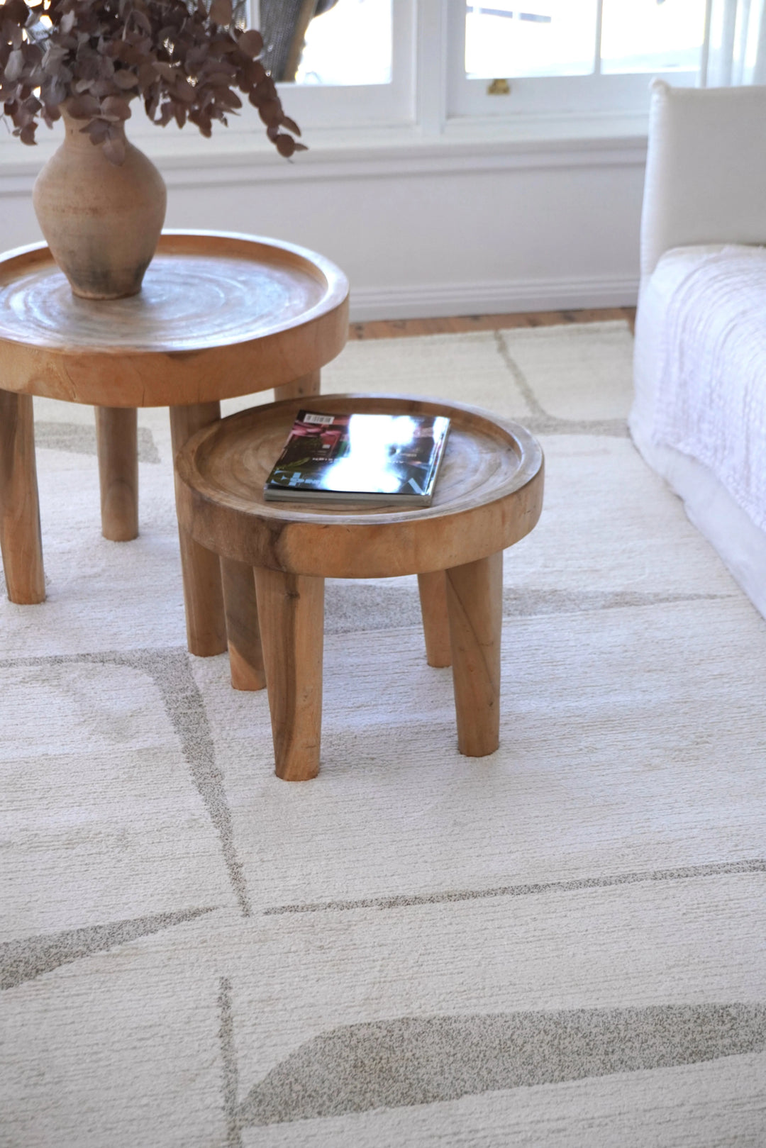 LEXI Abstract Beige RuG