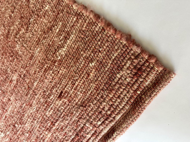 MERINO PURE NZ WOOL CORAL FLOOR RUG
