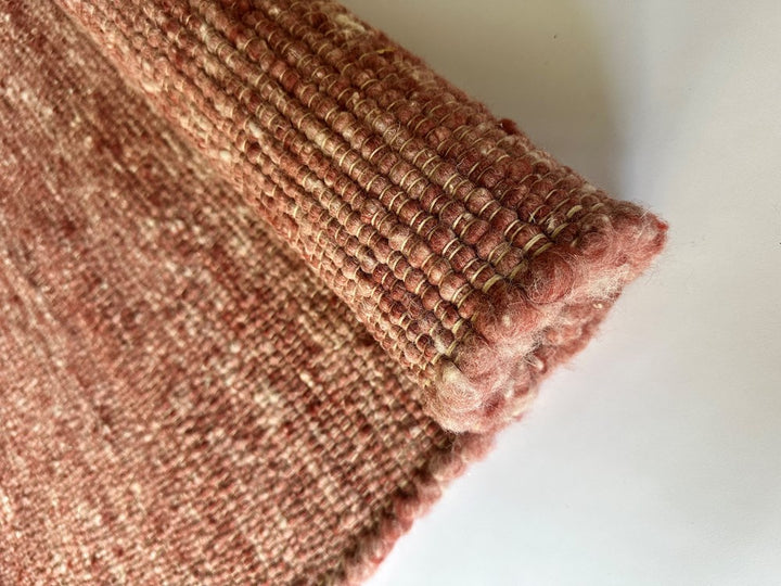 MERINO PURE NZ WOOL CORAL FLOOR RUG