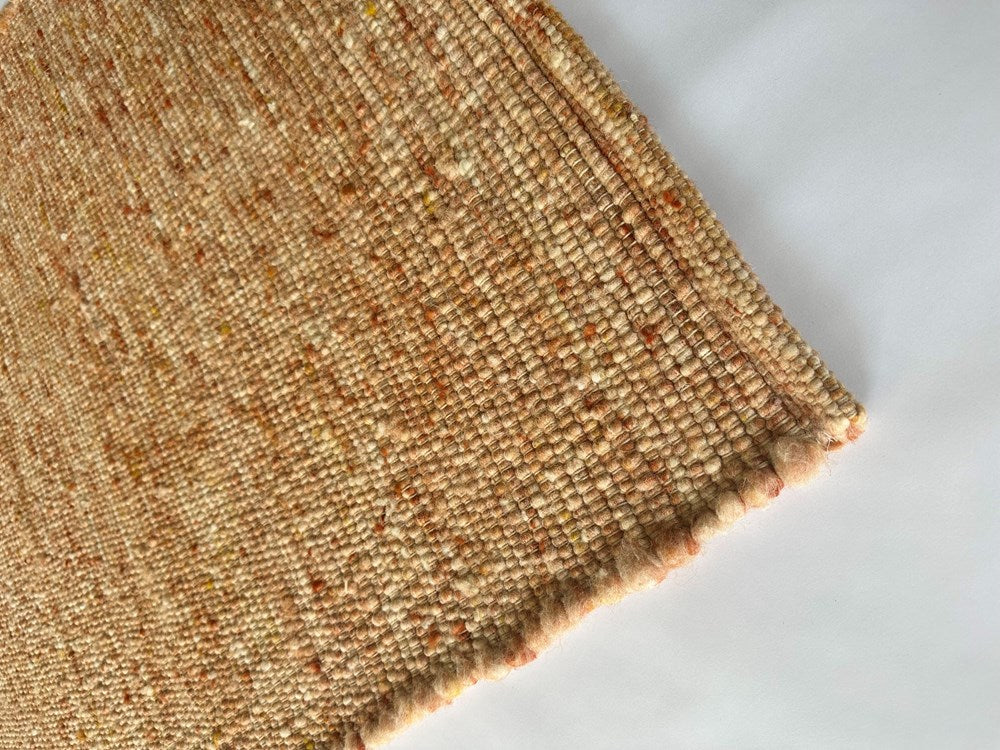 MERINO PURE NZ WOOL PEACH FLOOR RUG