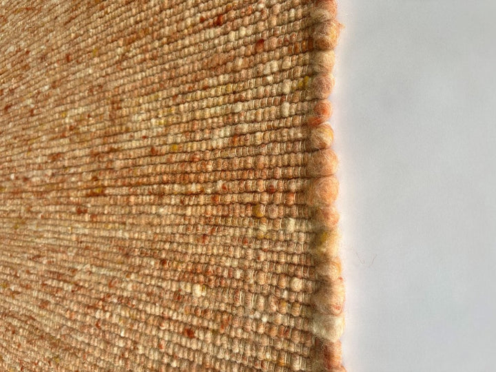 MERINO PURE NZ WOOL PEACH FLOOR RUG