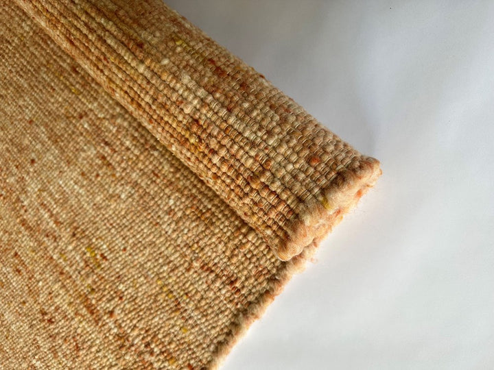 MERINO PURE NZ WOOL PEACH FLOOR RUG