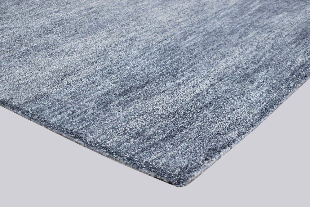 Denim Wool Rug Zenith Denim Pure Wool Hand Tufted Floor rug – All Modern Design