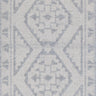 Diego Ornamental Grey Wool Rug - DIEG03