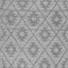 Diego Geometric Grey Multi Wool Rug - DIEG04