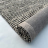 ASHLEY STEEL IVORY  HAND WOVEN  FLOOR RUG