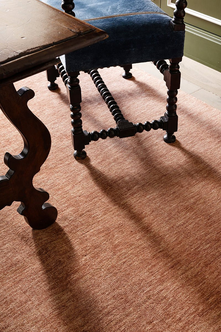 LEGACY ORIGIN CLAY PURE WOOL HAND WOVEN FLOOR RUG
