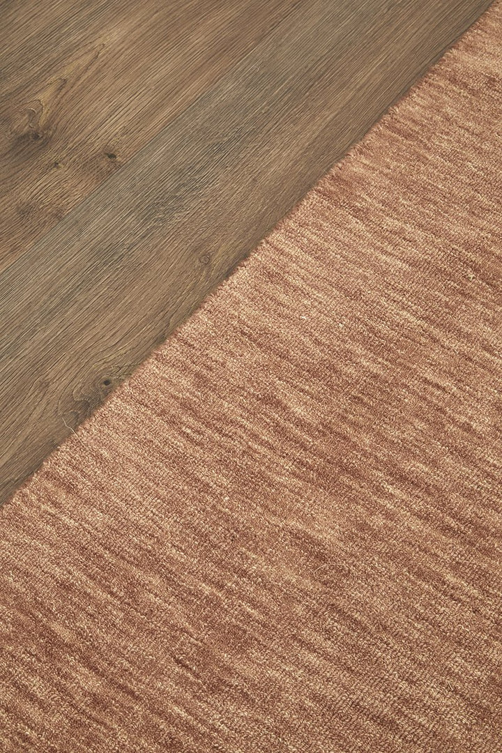 LEGACY ORIGIN CLAY PURE WOOL HAND WOVEN FLOOR RUG