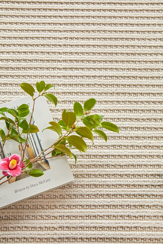 DARREN PALMER SANDRIDGE CREAM INDOOR OUTDOOR FLOOR RUG