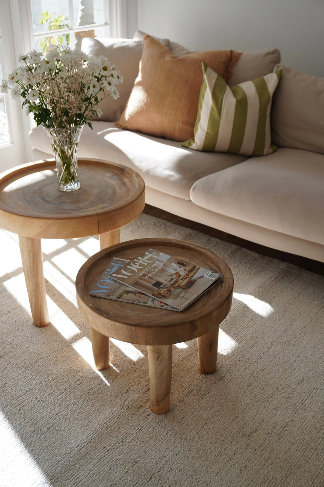 LEXI  Plain Beige  EASY CARE FLOOR Rug