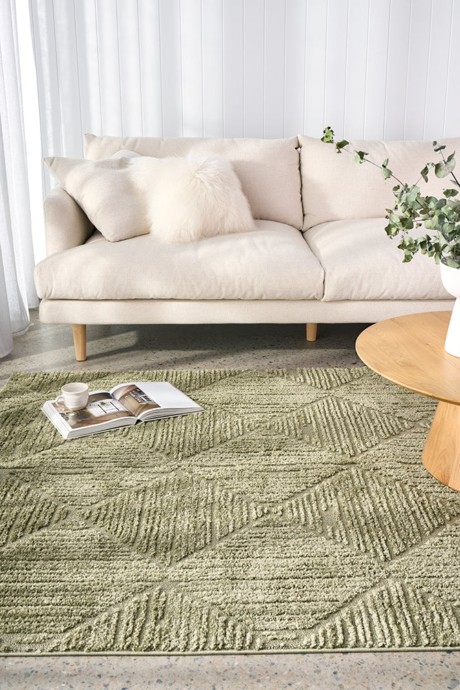 Enny Shilo Green Rug