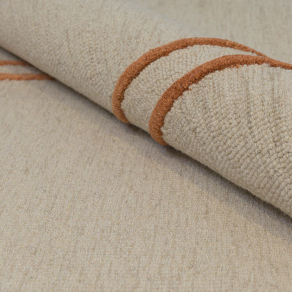 Fabien Hand Woven Wool Rust Crossroads