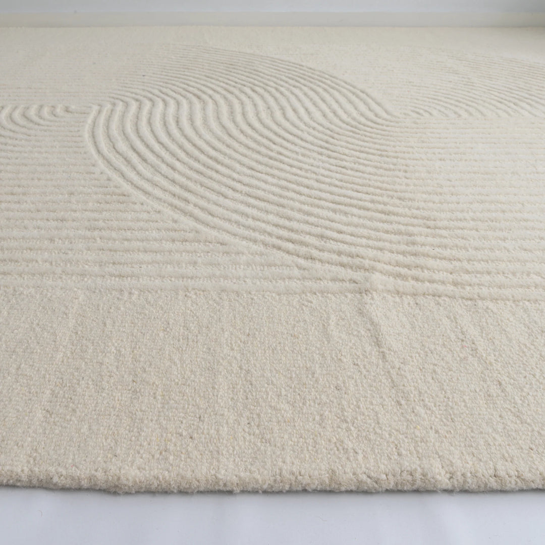 Fabien Hand Woven Infinity cream