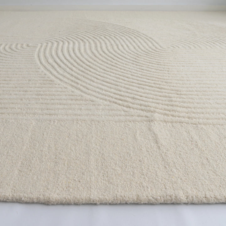 Fabien Hand Woven Infinity cream