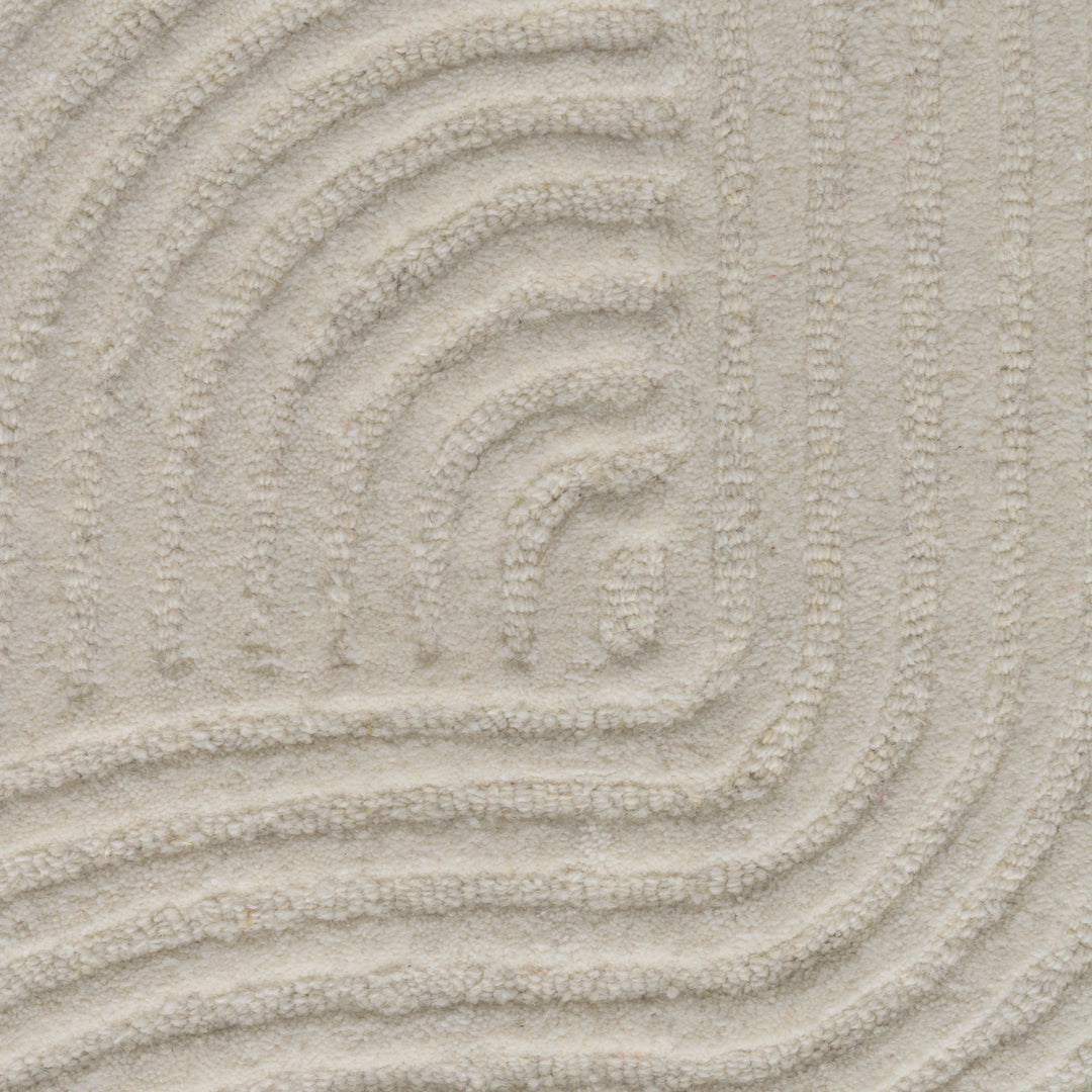 Fabien Hand Woven Infinity cream