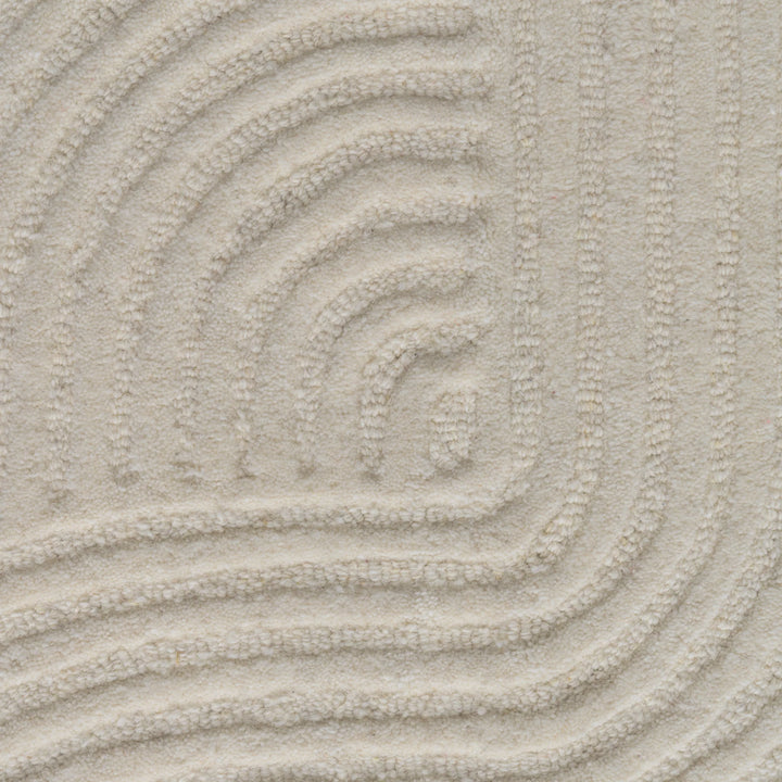 Fabien Hand Woven Infinity cream